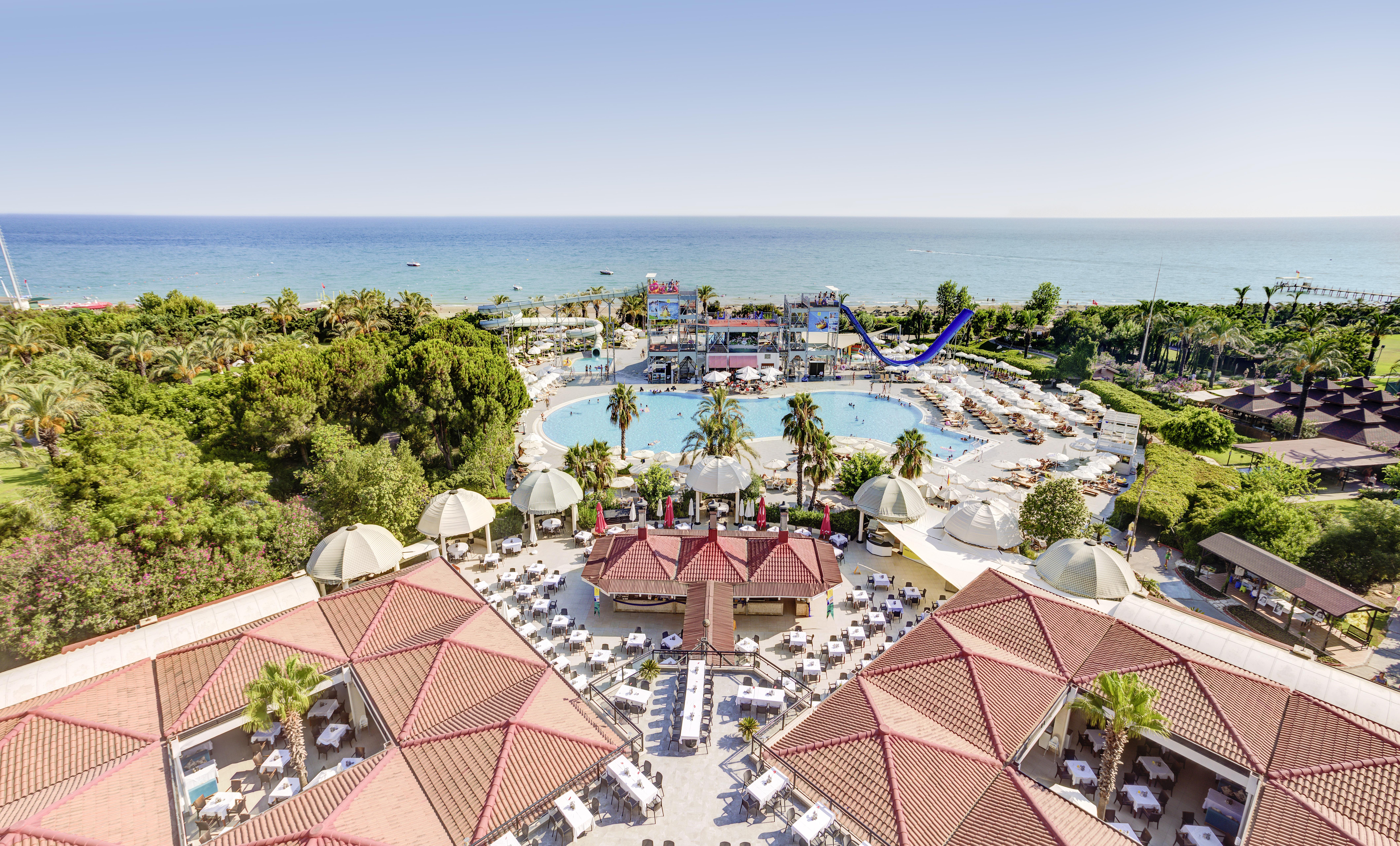 Asteria Family Resort Belek أنطاليا المظهر الخارجي الصورة Aerial view of the resort