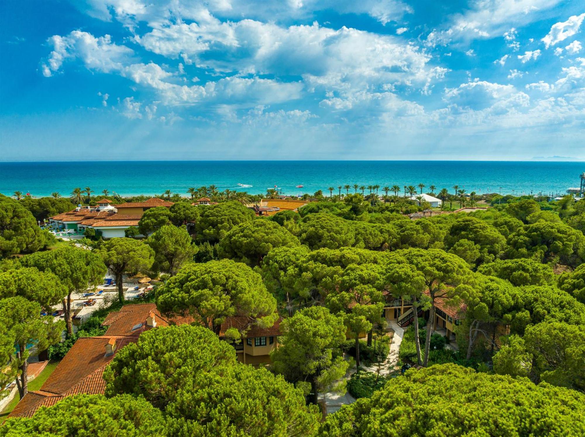 Asteria Family Resort Belek أنطاليا المظهر الخارجي الصورة View of the Mediterranean Sea from the top of the Torre del Tio Pepe