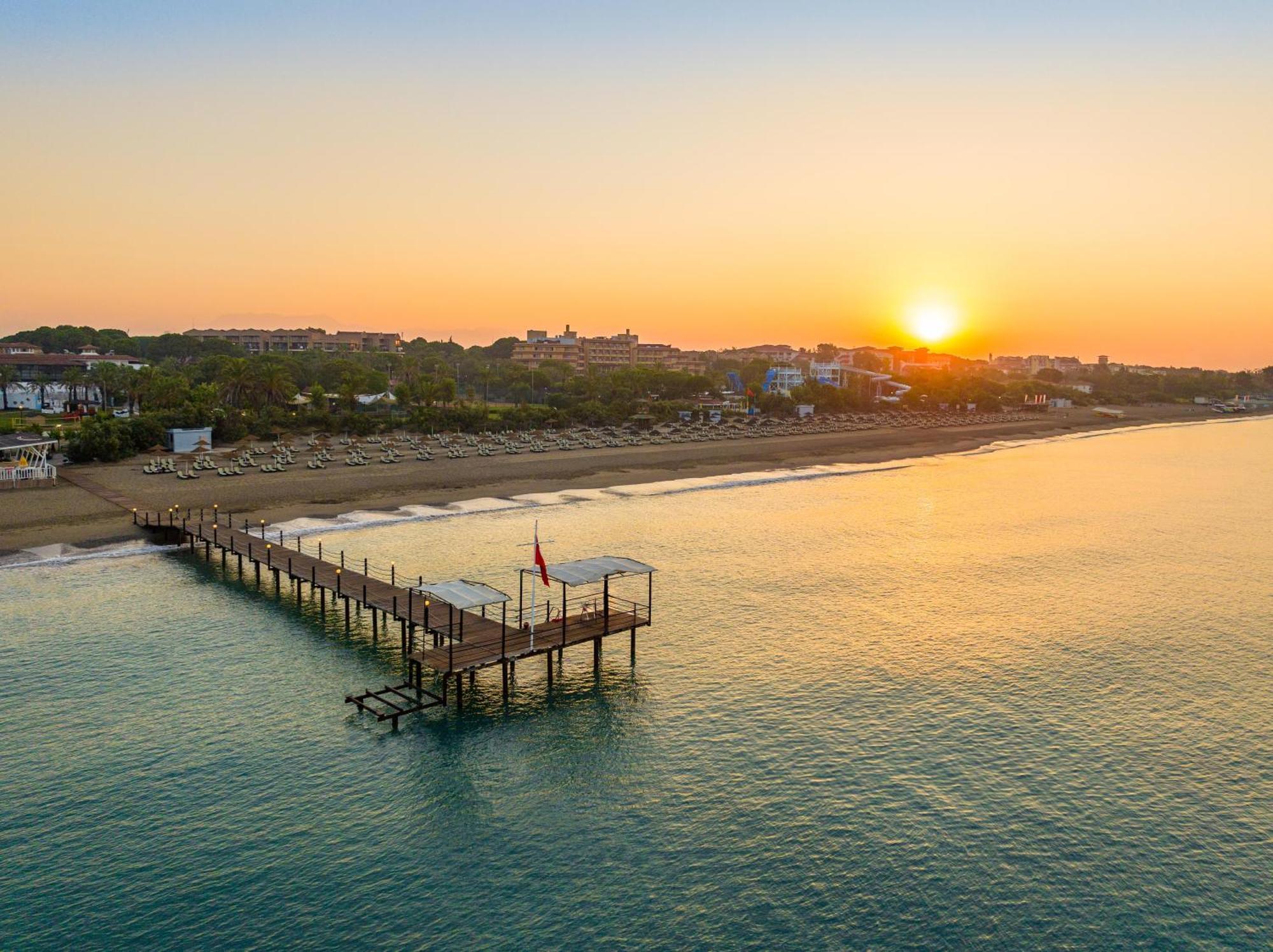 Asteria Family Resort Belek أنطاليا المظهر الخارجي الصورة Sunset at Ladies Beach